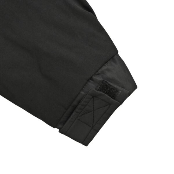 Prada Lettering Logo Half-Zip Hooded Jacket