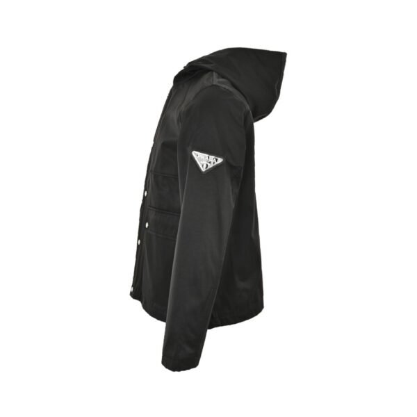 Prada 24ss Triangle Logo Multi-Pocket Hooded Jacket