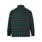 Prada 23Fw Blue and Green Plaid Cotton Jacket