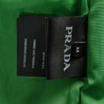 Prada 23Fw Blue and Green Plaid Cotton Jacket