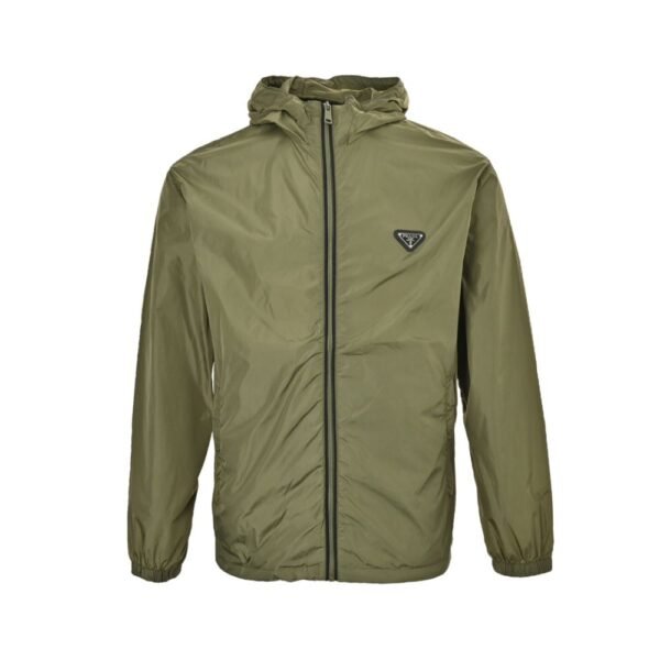 Prada 24ss camping hooded jacket