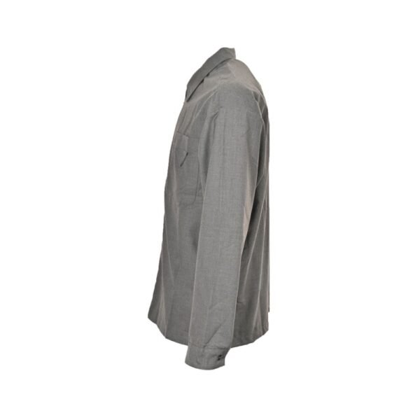 Prada 24Fw wool triangle label shirt jacket