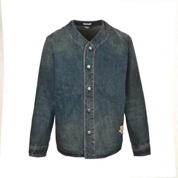 Dior 24Fw Denim Baseball Jacket