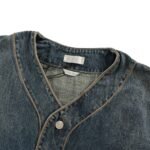 Dior 24Fw Denim Baseball Jacket