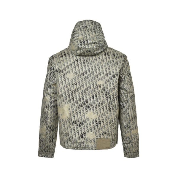Dior 24Fw Full print jacquard down jacket