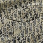 Dior 24Fw Full print jacquard down jacket