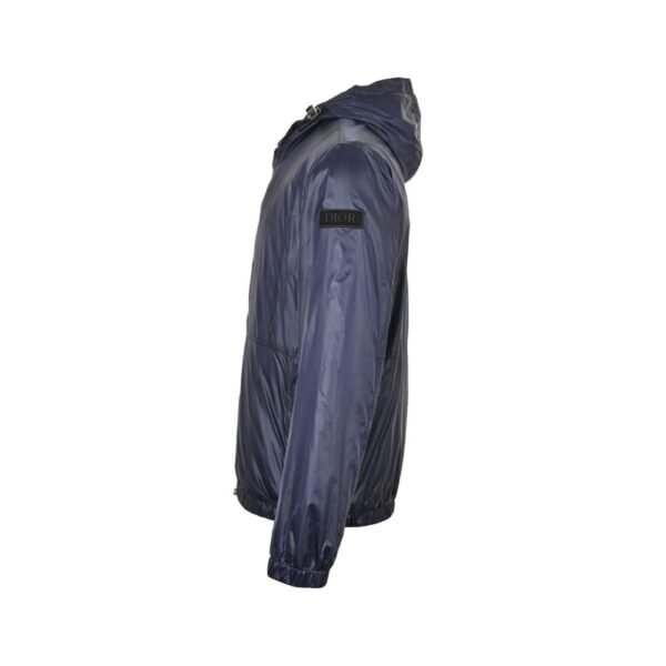 Dior 24Fw Sleeveless silk jacquard jacket with hood