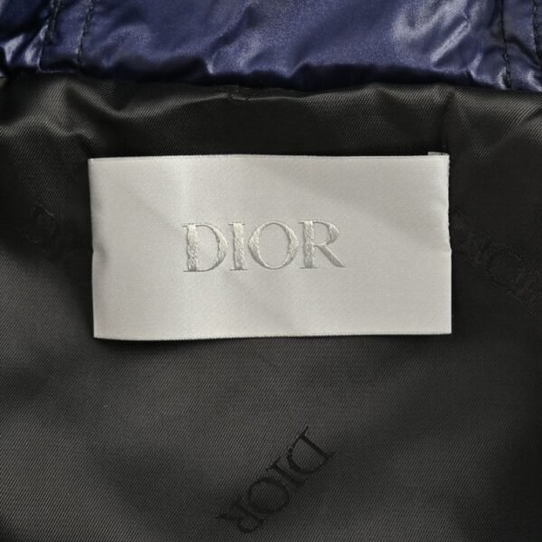 Dior 24Fw Sleeveless silk jacquard jacket with hood