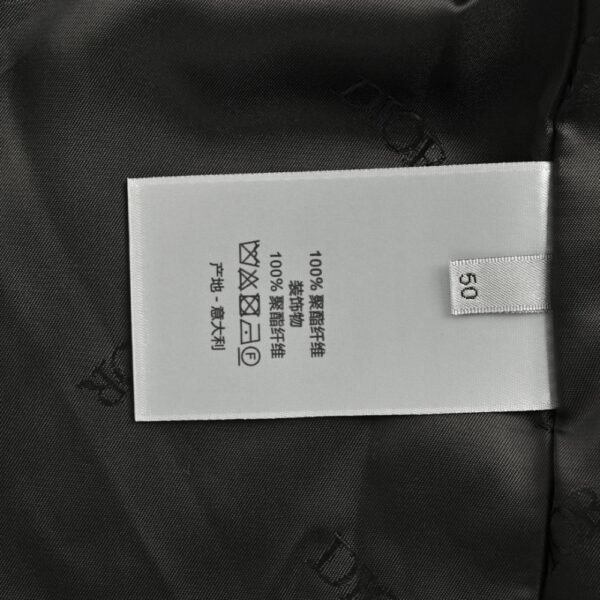 Dior 24Fw Sleeveless silk jacquard jacket with hood