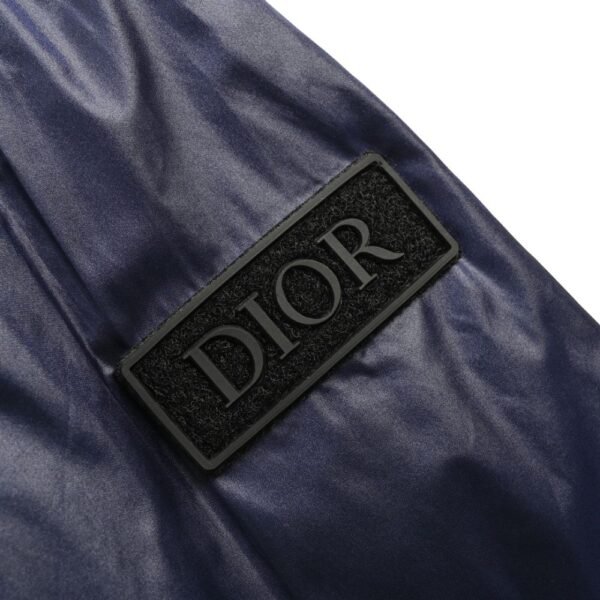 Dior 24Fw Sleeveless silk jacquard jacket with hood