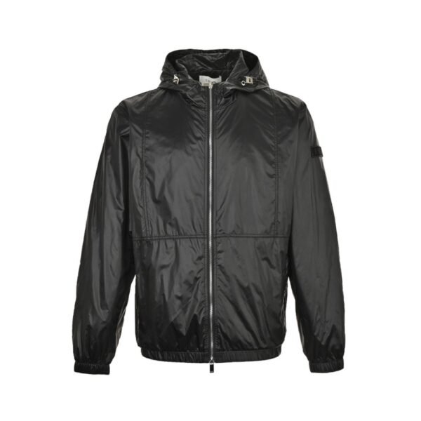 Dior 24Fw Sleeveless silk jacquard jacket with hood