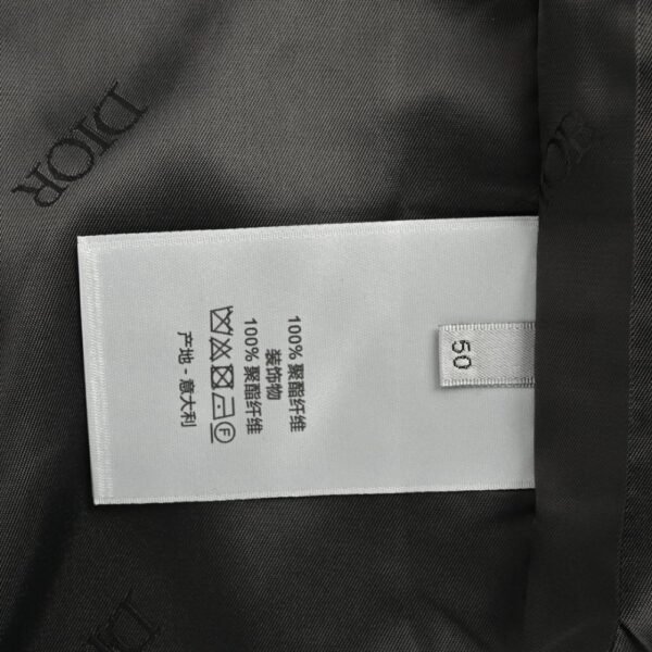 Dior 24Fw Sleeveless silk jacquard jacket with hood