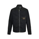 Dior 24Fw 1947 embroidered lettering double pocket denim jacket