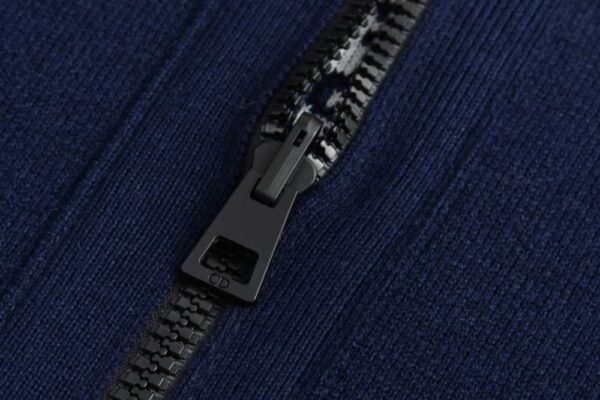 Dior 24Fw Double-faced cashmere jacquard knit hooded jacket