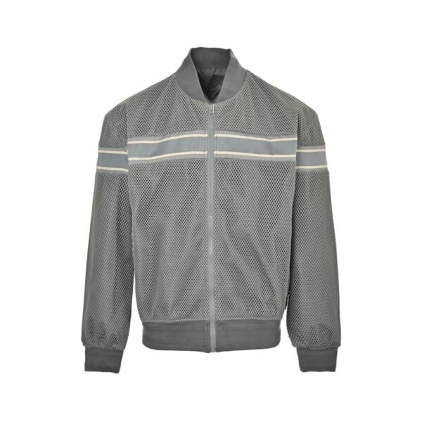 Dior 24Fw mesh webbing baseball jacket
