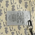 Dior 24Fw Printed Monogram Windbreaker Jacket  Grey
