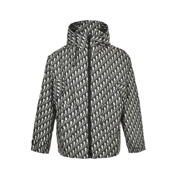 Dior 24Fw Printed Monogram Windbreaker Jacket