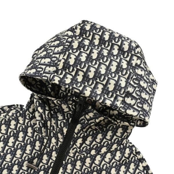 Dior 24Fw Printed Monogram Windbreaker Jacket