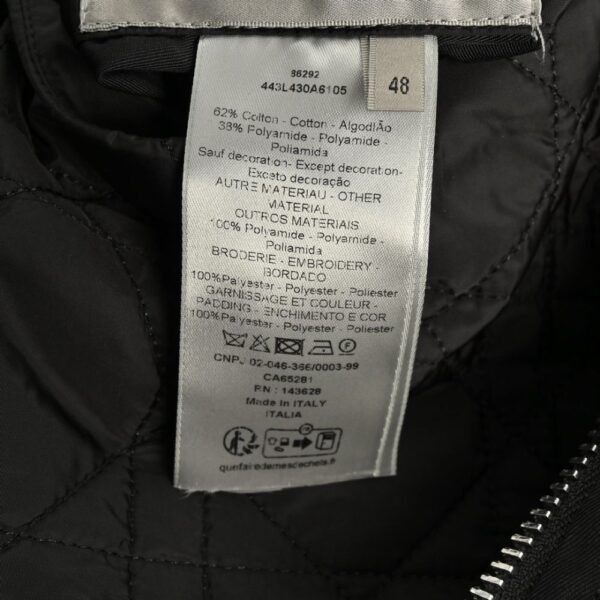 Dior 24Fw Diamond Quilted Reversible Jacket