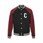 Celine 23Fw C logo baseball jacket
