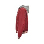 Celine 23Fw Embroidered Letters Hooded Cotton Jacket