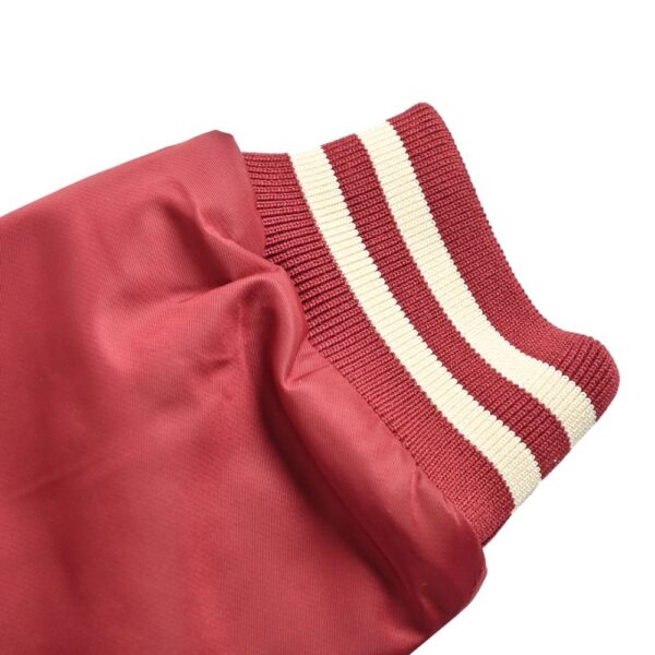 Celine 23Fw Embroidered Letters Hooded Cotton Jacket
