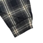 Celine 24Fw Check Cashmere Hooded Jacket