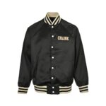 Celine 24Fw Teddy letter print baseball jacket
