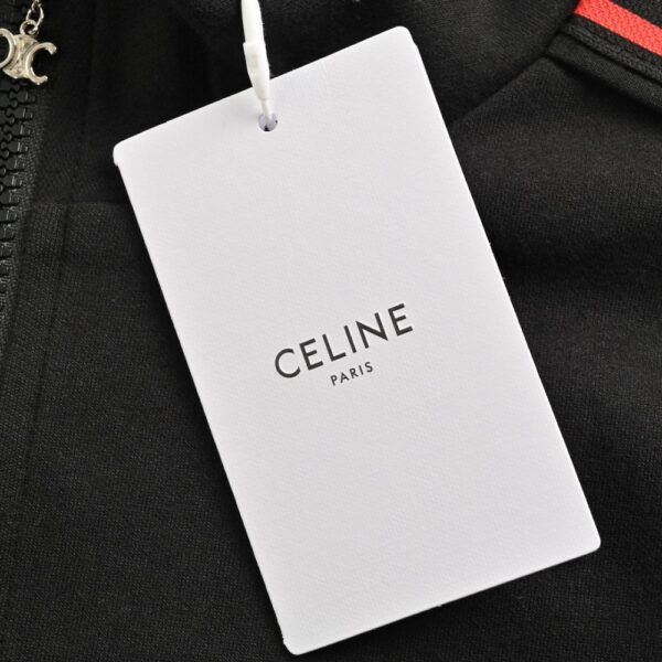 Celine 23Fw Embroidery Belt Suit Jacket