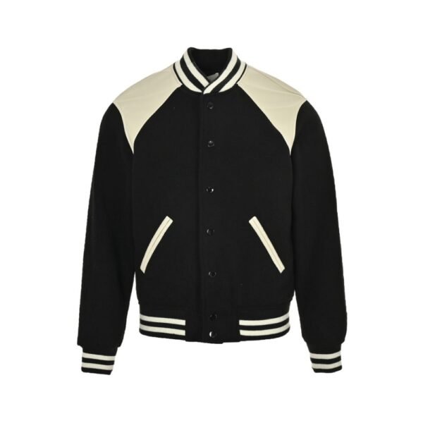 Celine 24SS Leather Baseball Jacket