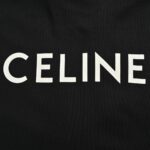 Celine 23Fw Back Lettering Print Cardigan Jacket