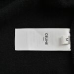 Celine 23Fw Back Lettering Print Cardigan Jacket