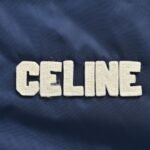 Celine 24Fw Lettering Baseball Jacket Cotton Jacket
