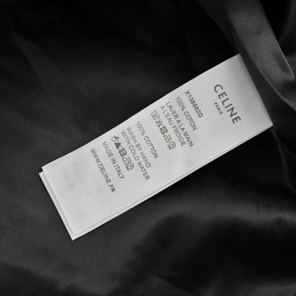 Celine 23Fw Web Woven Zip-Up Jacket