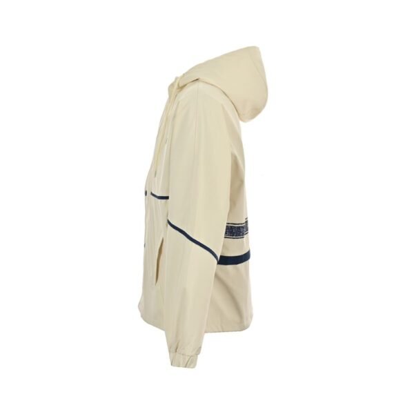 Celine 23Fw embroidered slogan vintage trench coat