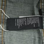Celine 23Fw patchwork hooded denim jacket