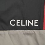 Celine Black, red and grey light nylon jacket