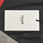 Celine Black, red and grey light nylon jacket