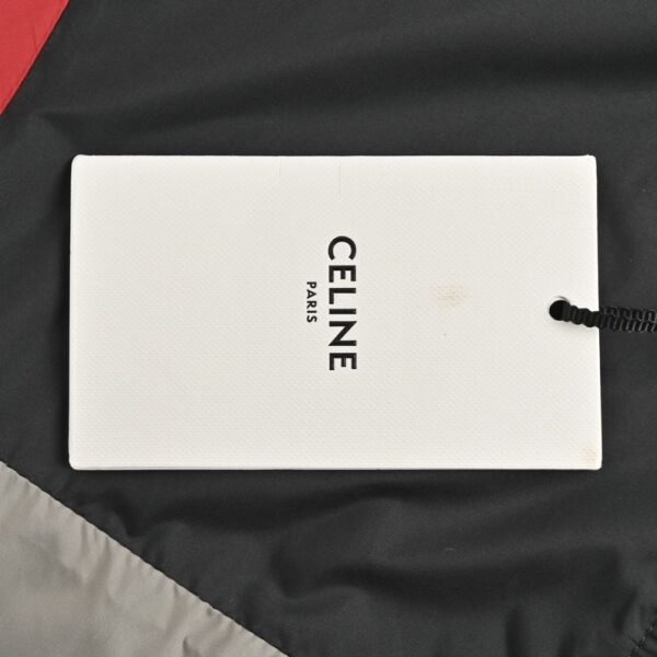 Celine Black, red and grey light nylon jacket