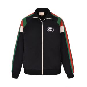 Gucci 23ss Colorblock Ribbon Jacket