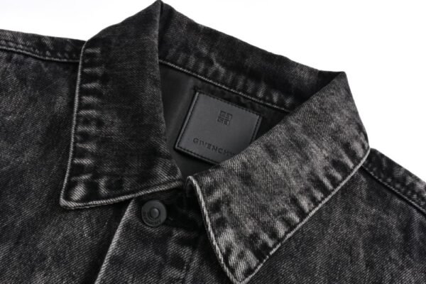 Givenchy Washed distressed denim jacket