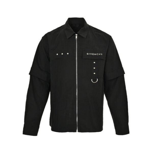 Givenchy Detachable zip cargo jacket