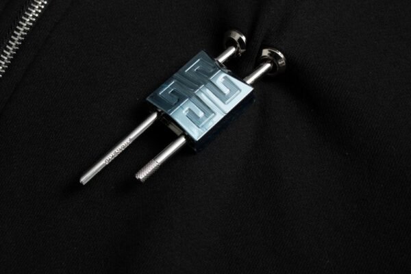 Givenchy 23ss Padlock zip hoodie