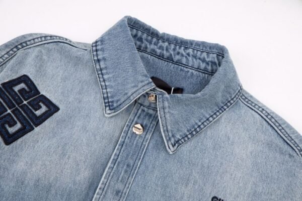 Givenchy 23ss Denim long sleeve shirt
