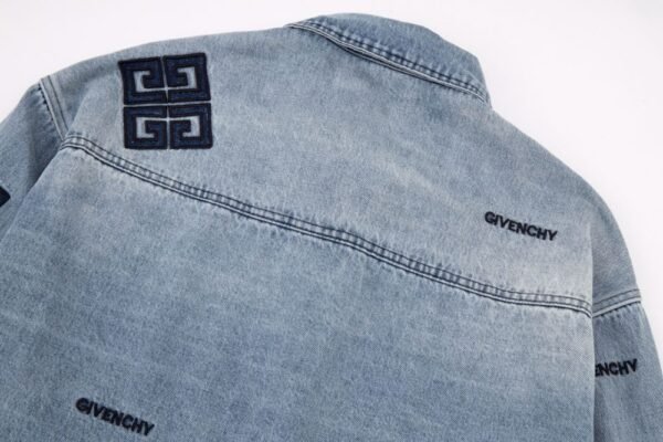 Givenchy 23ss Denim long sleeve shirt