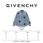 Givenchy 23ss Denim long sleeve shirt