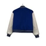 Givenchy 21FW Leather Slogan Baseball Jacket