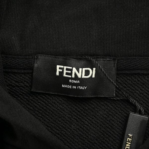 Fendi  24Fw FF Monster Zip-Up Hooded Jacket