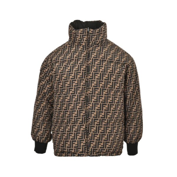 Fendi 24ss FF monogram double-sided down jacket