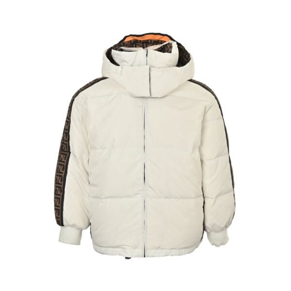 Fendi 24ss FF monogram double-sided down jacket